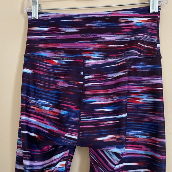 WITH x Peloton Melody Reversible Leggings Medium Workout Athletic Cycling Gym - Picture 8 of 12